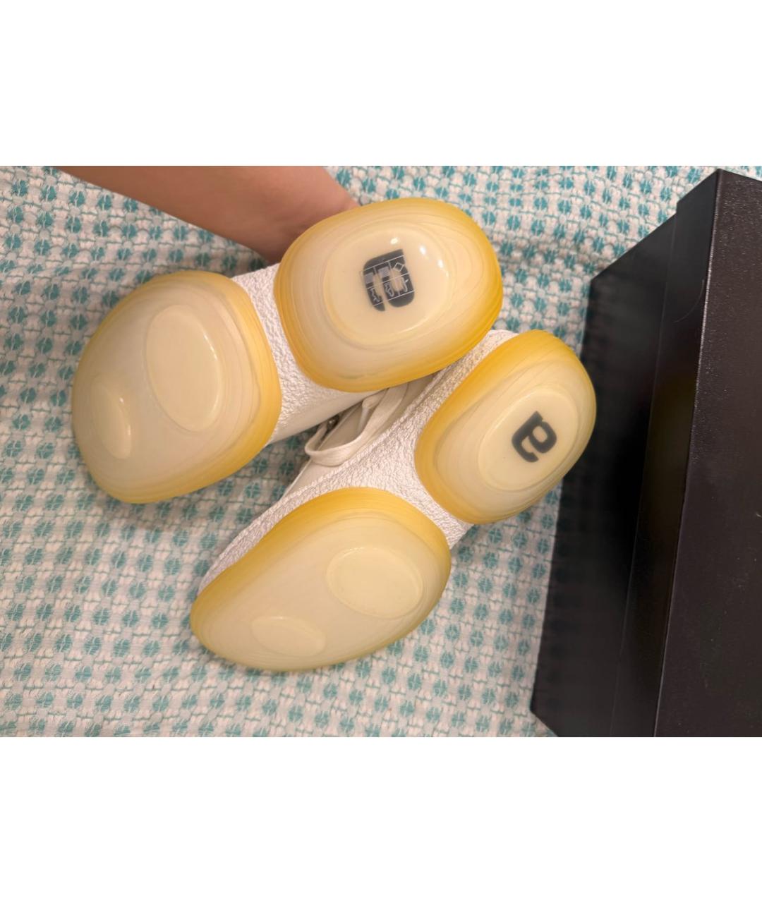 ALEXANDER WANG Белые текстильные кеды, фото 6