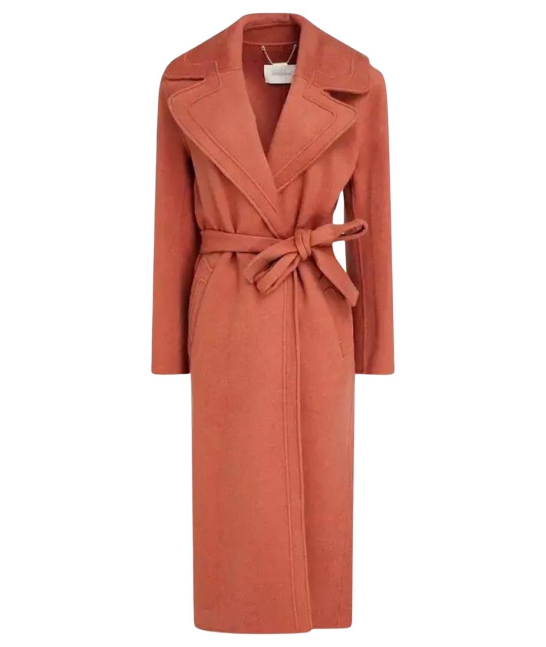 ZIMMERMANN Коралловое шерстяное пальто, фото 1