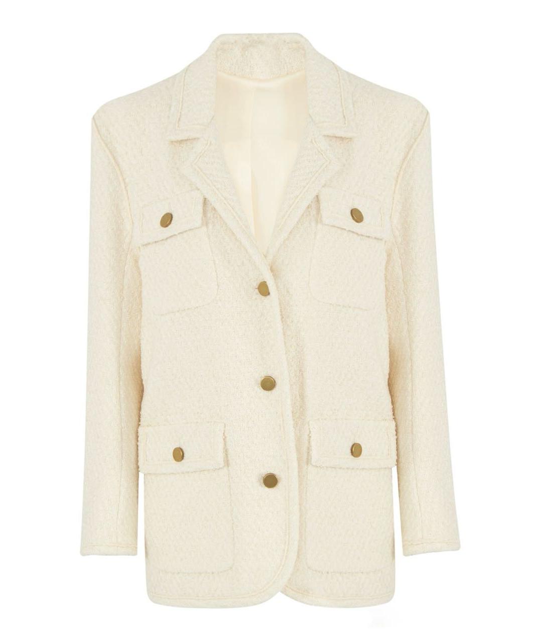 PHILOSOPHY DI LORENZO SERAFINI Бежевый хлопковый жилет, фото 1