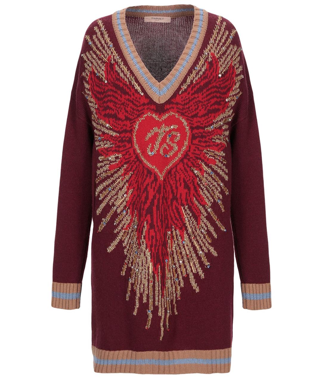 TWIN-SET Мульти джемпер / свитер, фото 1