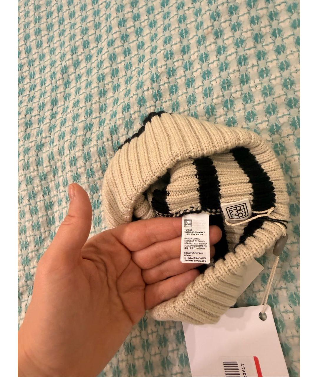 TOTEME Мульти шерстяная шапка, фото 4