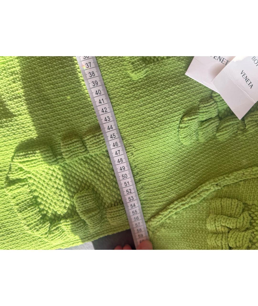 BOTTEGA VENETA Зеленый полиамидовый джемпер / свитер, фото 6
