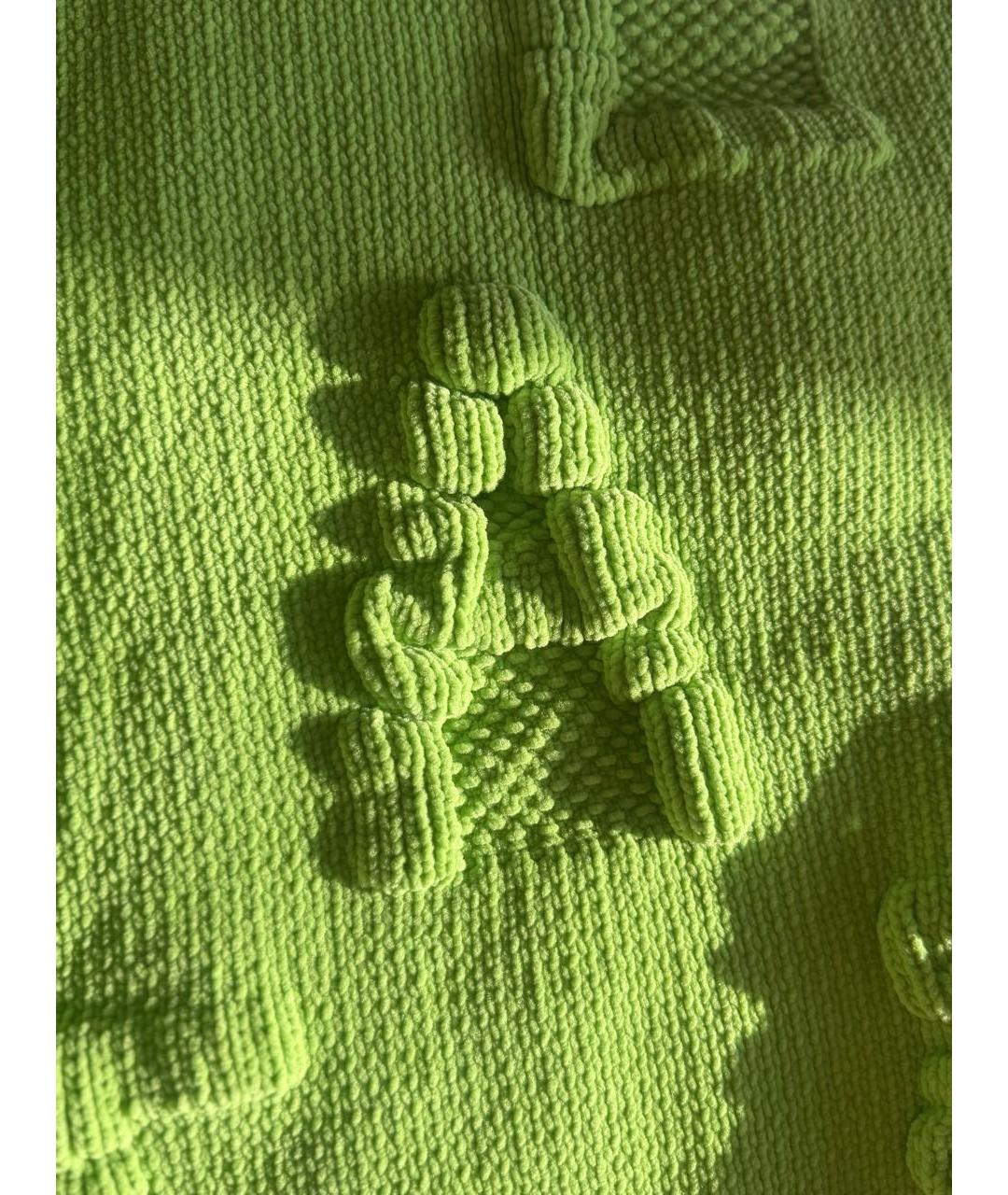 BOTTEGA VENETA Зеленый полиамидовый джемпер / свитер, фото 3