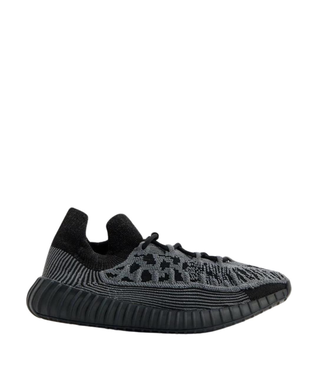 ADIDAS YEEZY Черные текстильные кроссовки, фото 1