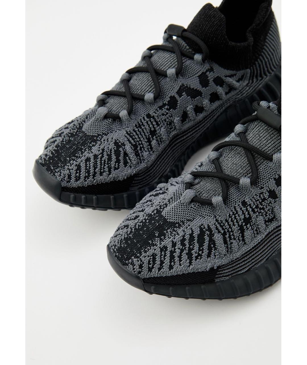 ADIDAS YEEZY Черные текстильные кроссовки, фото 3