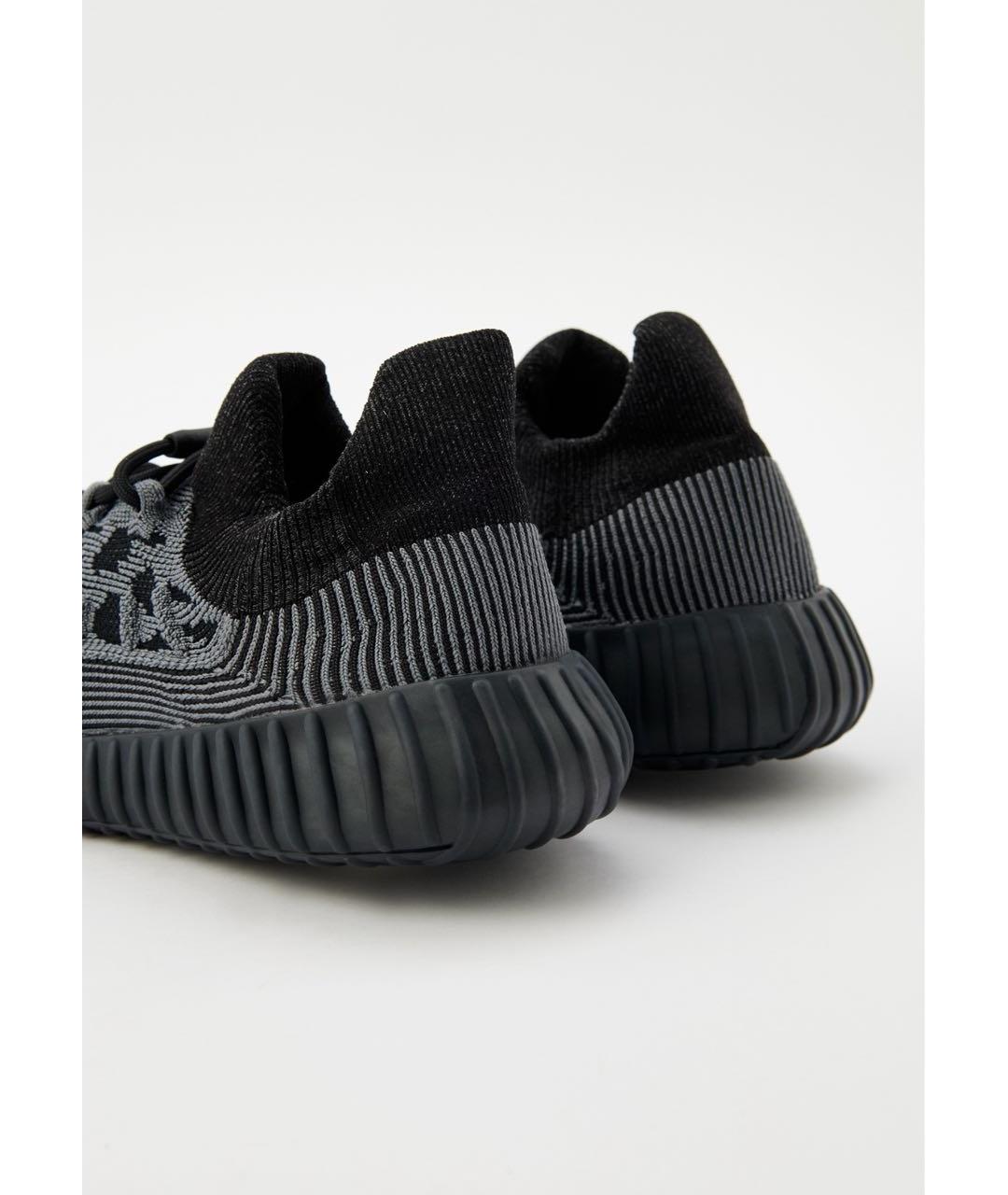 ADIDAS YEEZY Черные текстильные кроссовки, фото 4