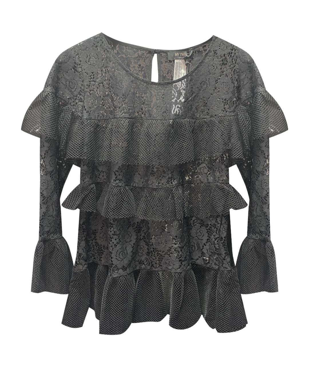 TWIN-SET Черная блузы, фото 1