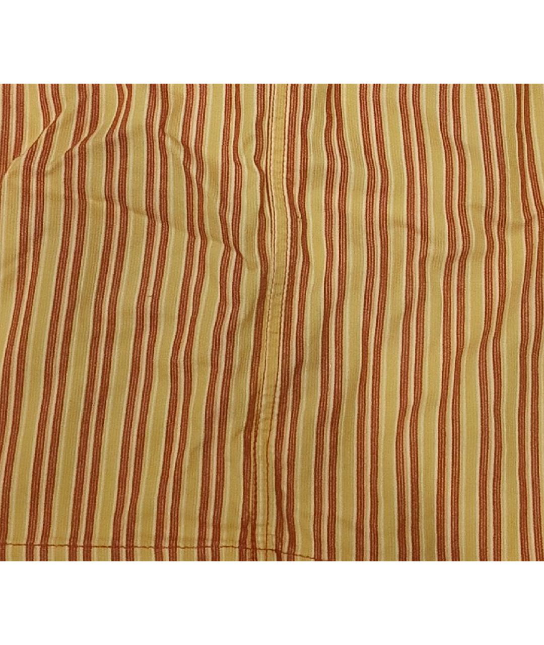 CALVIN KLEIN JEANS Оранжевая хлопковая юбка мини, фото 4