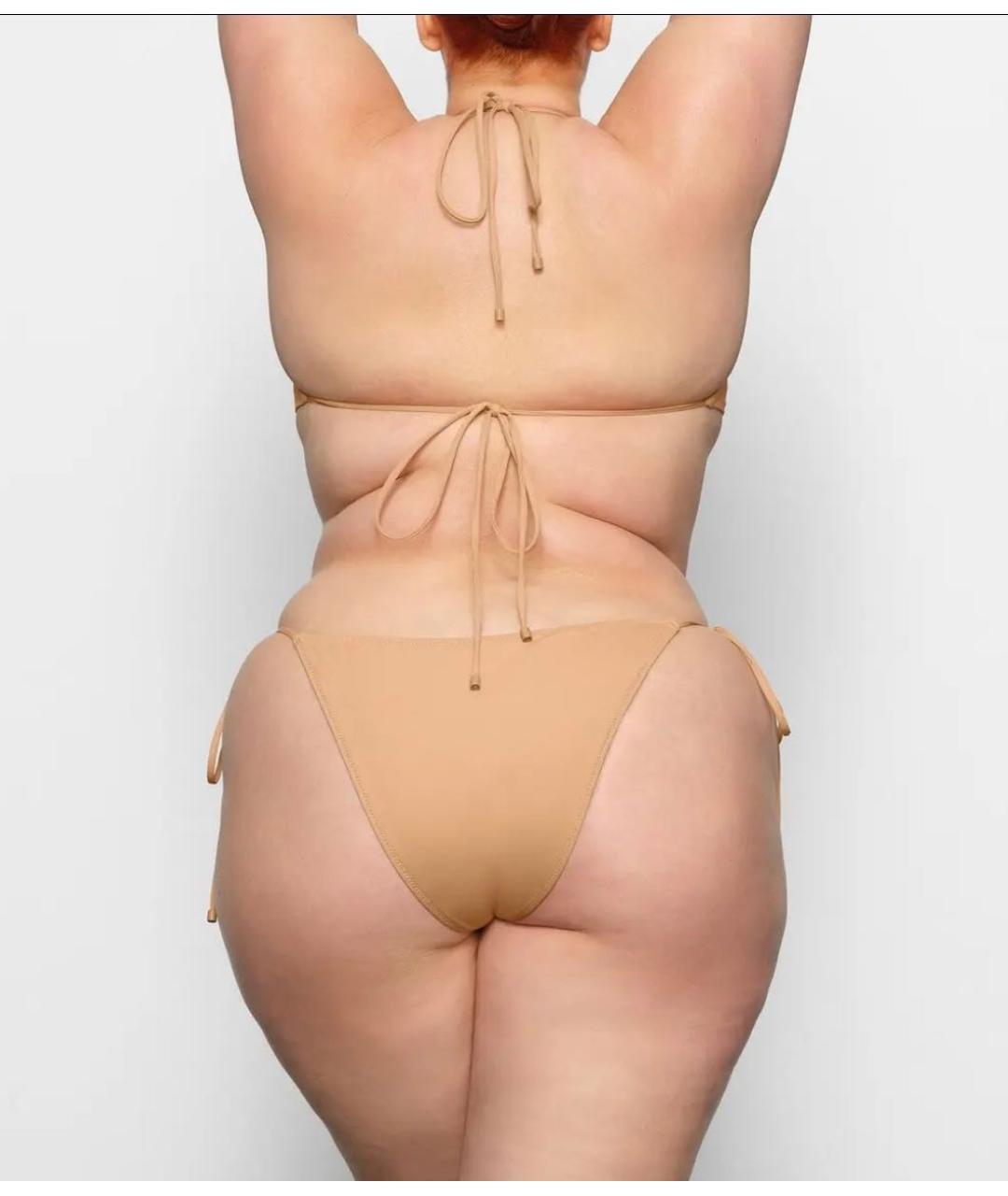 SKIMS Бежевый купальник, фото 4