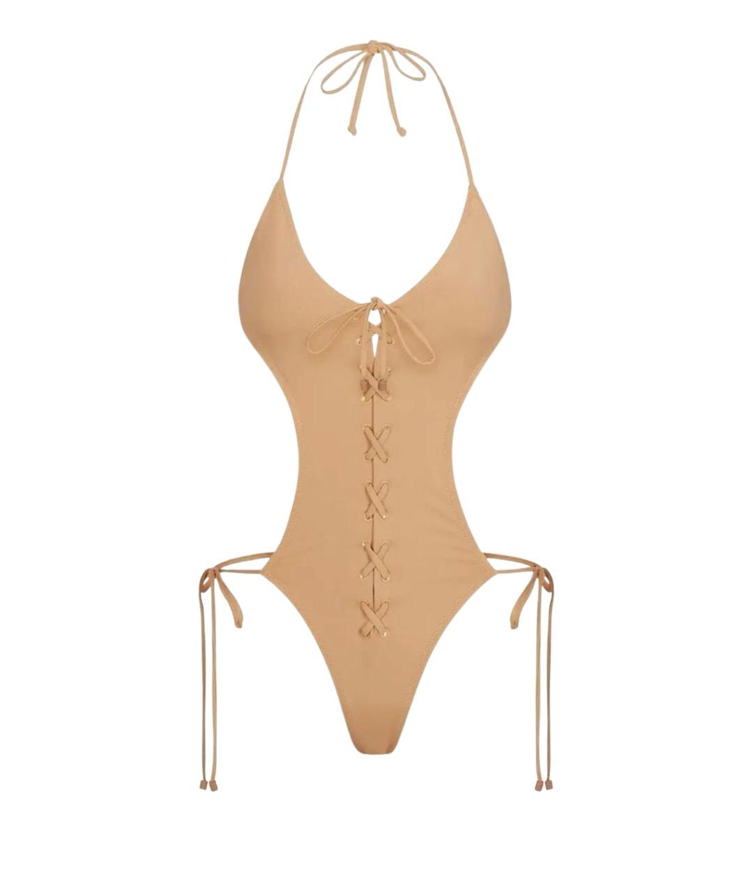 SKIMS Бежевый купальник, фото 1