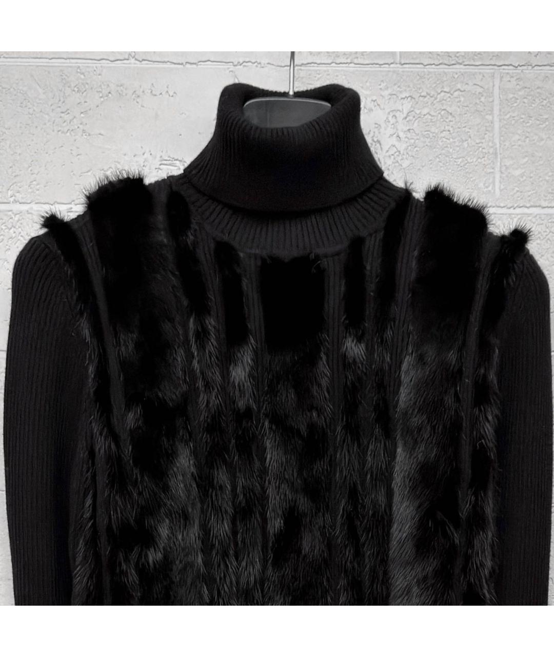 PRADA Черный шерстяной джемпер / свитер, фото 2