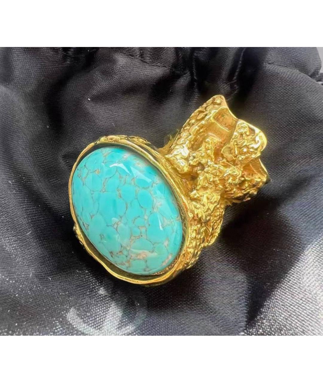 SAINT LAURENT Золотое кольцо, фото 3