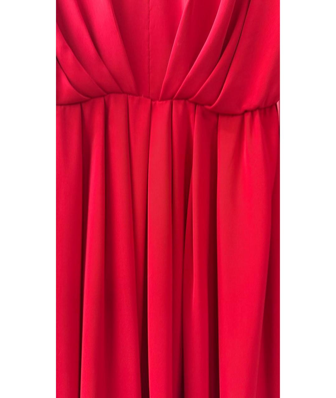 CHLOE Красное вечернее платье, фото 4