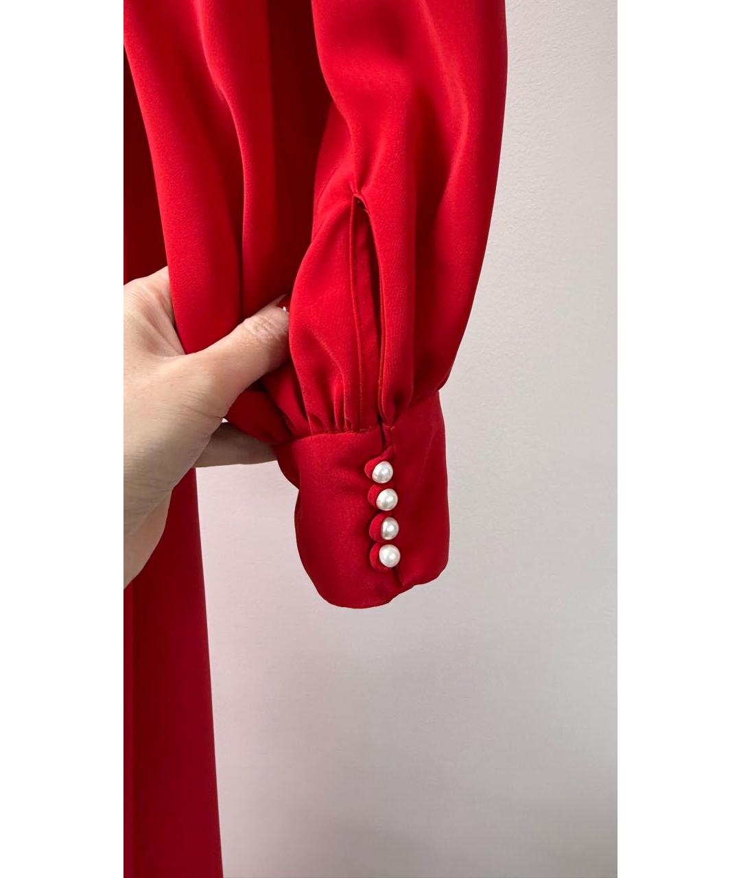 CHLOE Красное вечернее платье, фото 3