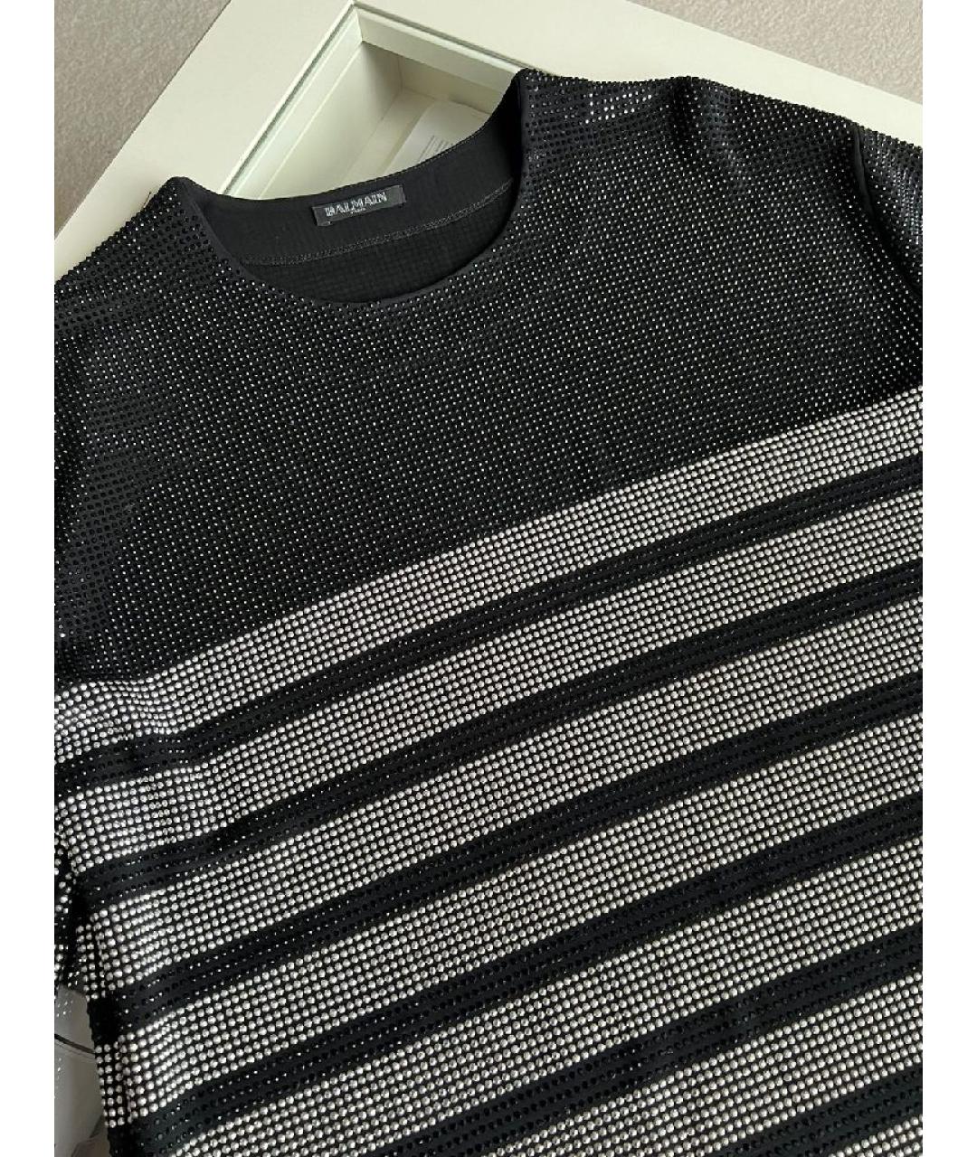 BALMAIN Серебряное вискозное вечернее платье, фото 4