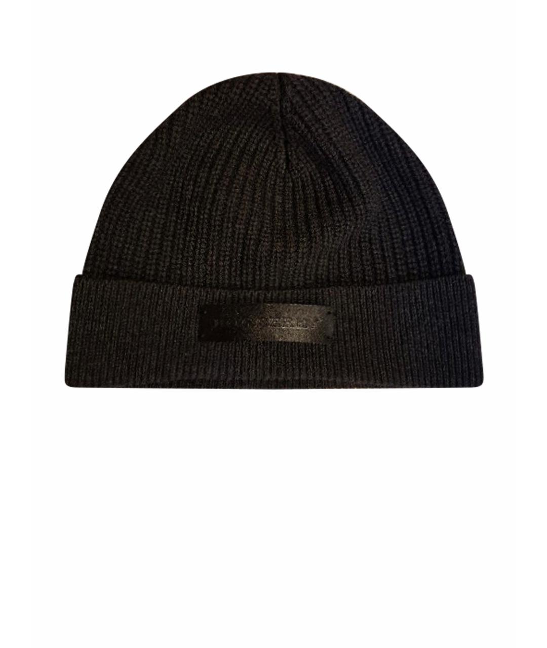 BURBERRY Серая кашемировая шапка, фото 1