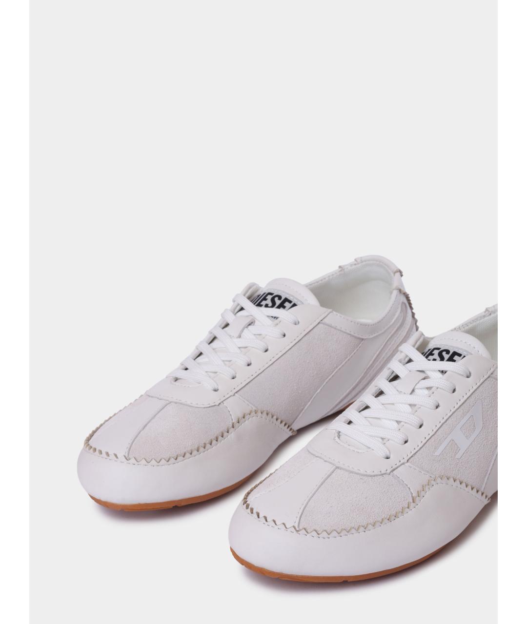 DIESEL Белые кеды, фото 4