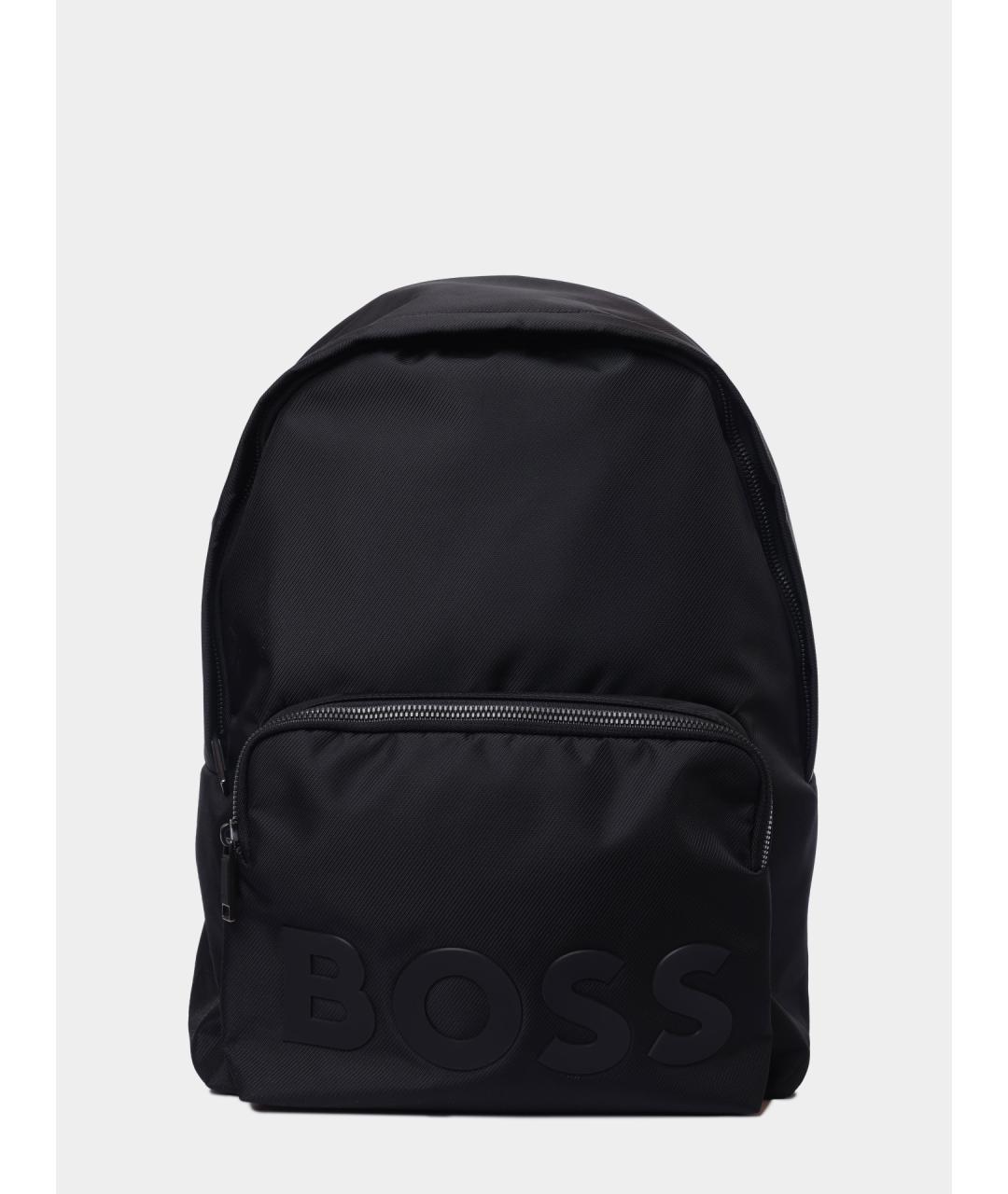 HUGO BOSS Черный синтетический рюкзак, фото 5