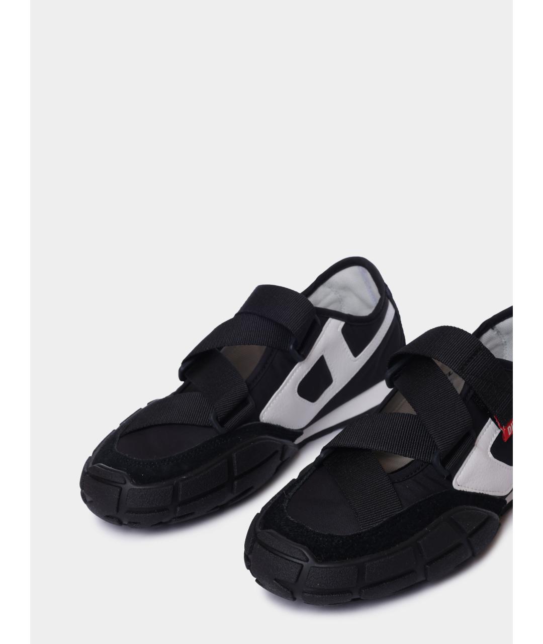 DIESEL Черные кеды, фото 4