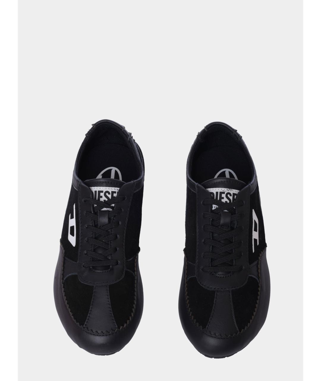 DIESEL Черные кеды, фото 5