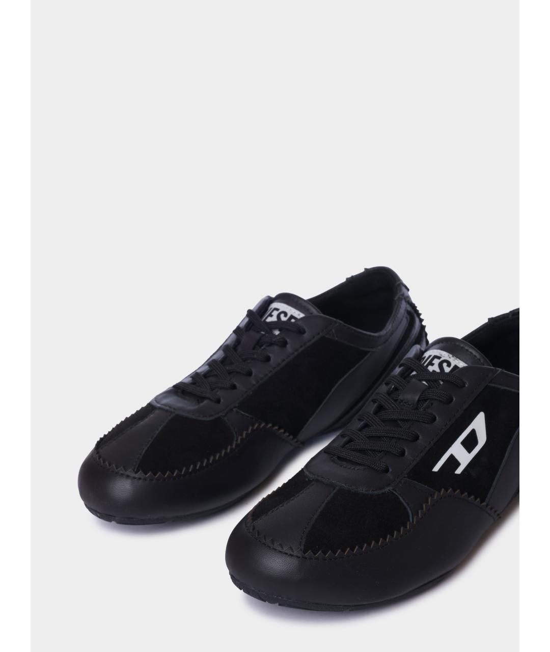 DIESEL Черные кеды, фото 4