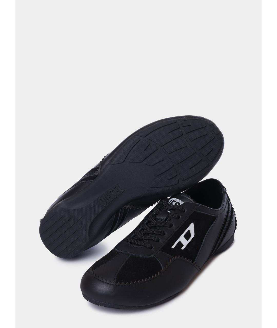 DIESEL Черные кеды, фото 6