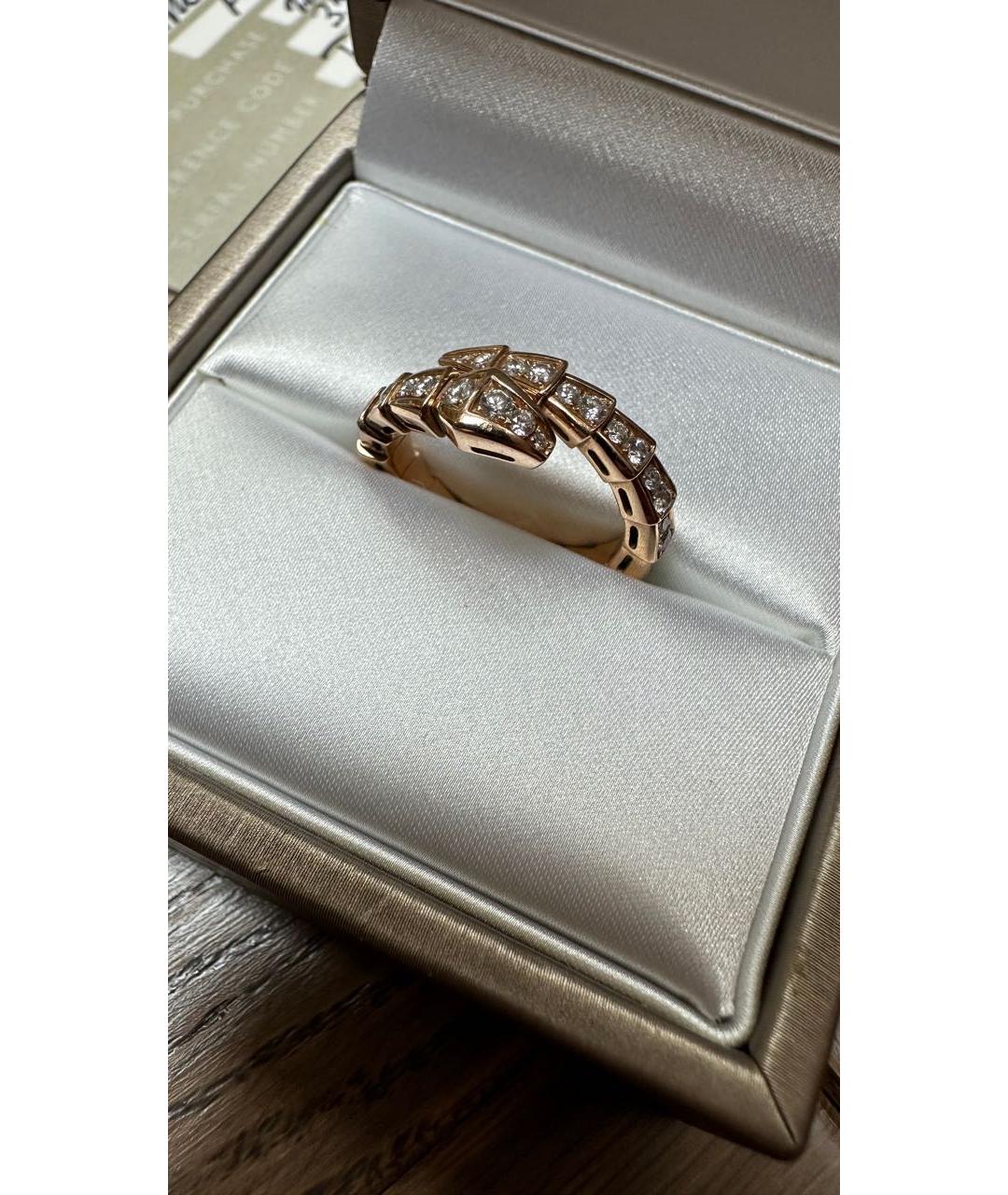 BVLGARI Золотое кольцо из розового золота, фото 2