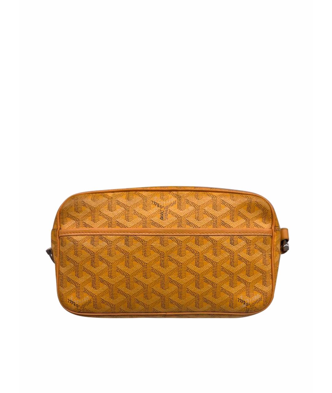 GOYARD Желтая сумка на плечо, фото 7