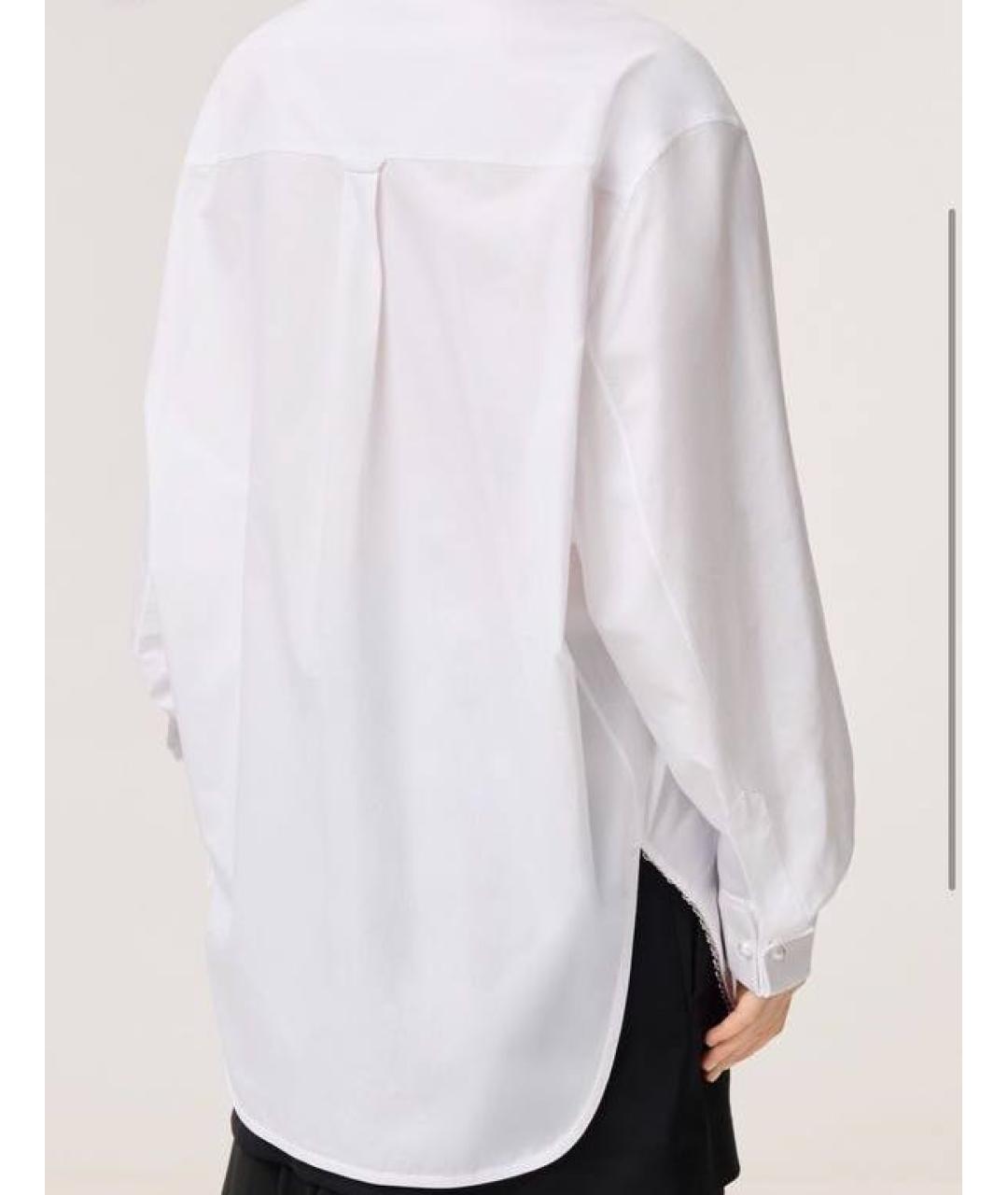 CHANEL Белая хлопковая рубашка, фото 3