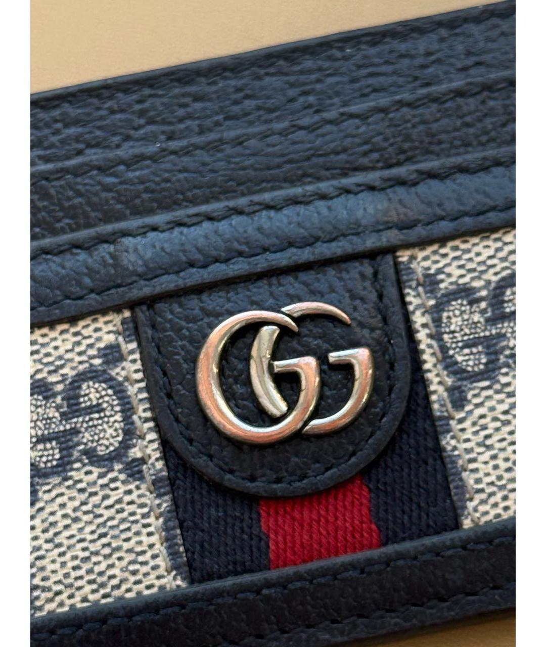 GUCCI Темно-синий кардхолдер, фото 4