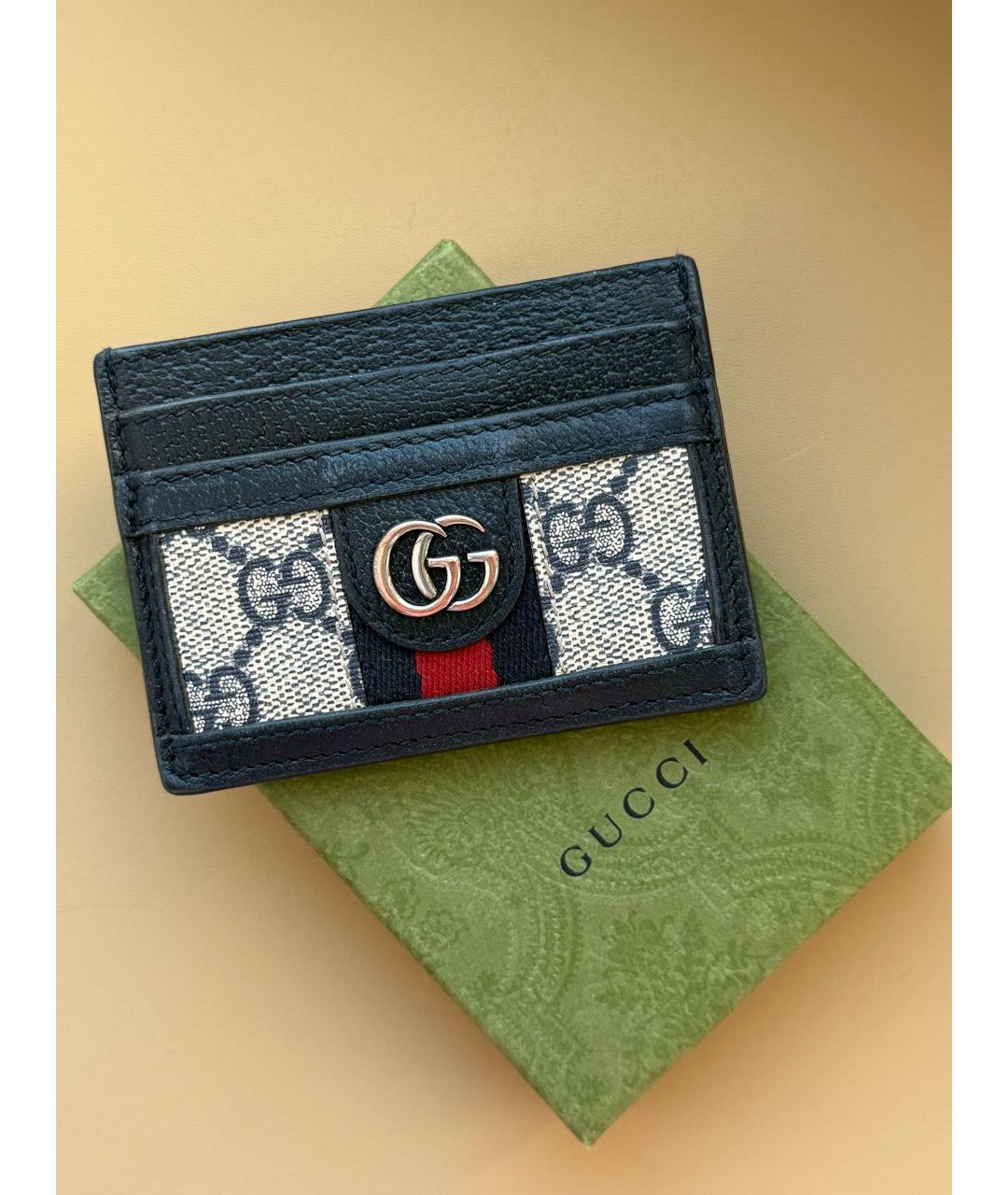 GUCCI Темно-синий кардхолдер, фото 5