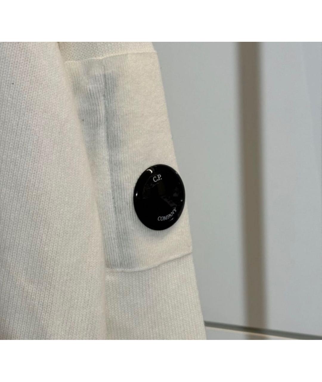 CP COMPANY Бежевый хлопковый джемпер / свитер, фото 4