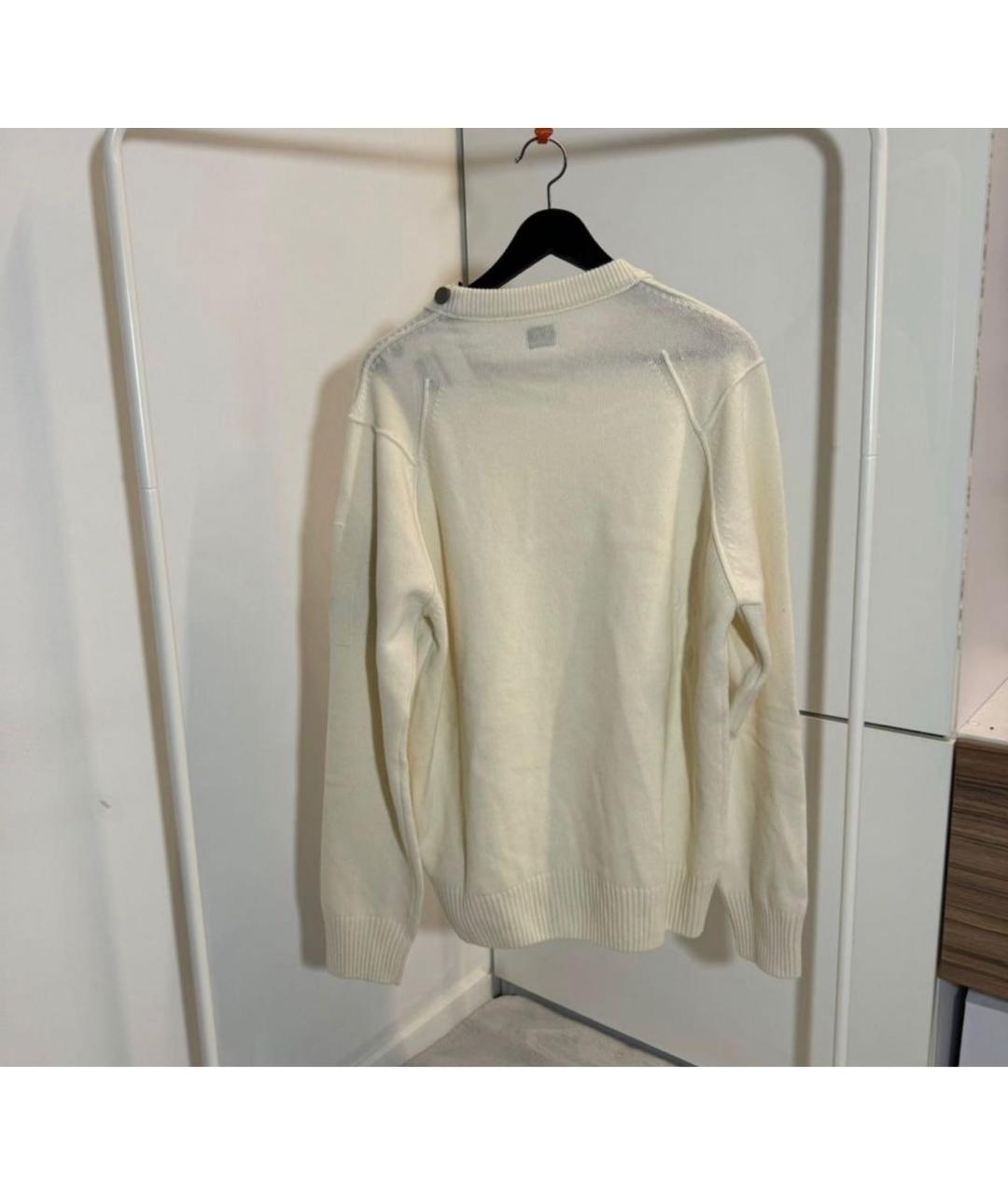 CP COMPANY Бежевый хлопковый джемпер / свитер, фото 3