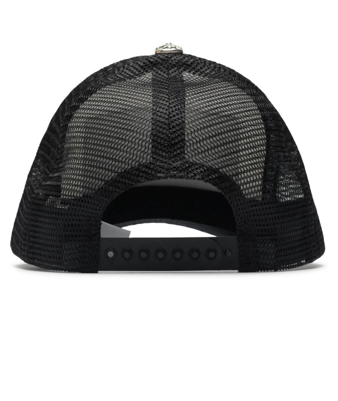 CHROME HEARTS Черная хлопковая кепка/бейсболка, фото 5