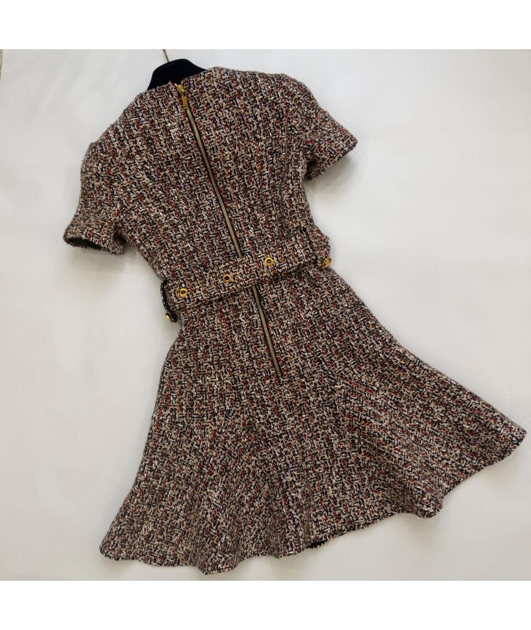LOUIS VUITTON Твидовое повседневное платье, фото 2