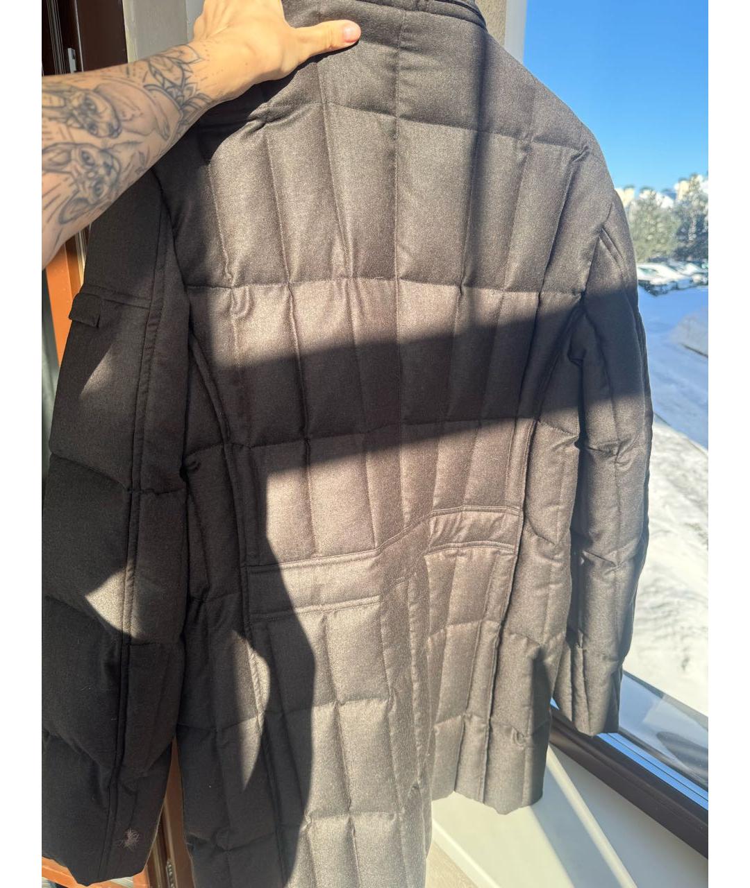 MOORER Коричневая шерстяная куртка, фото 2