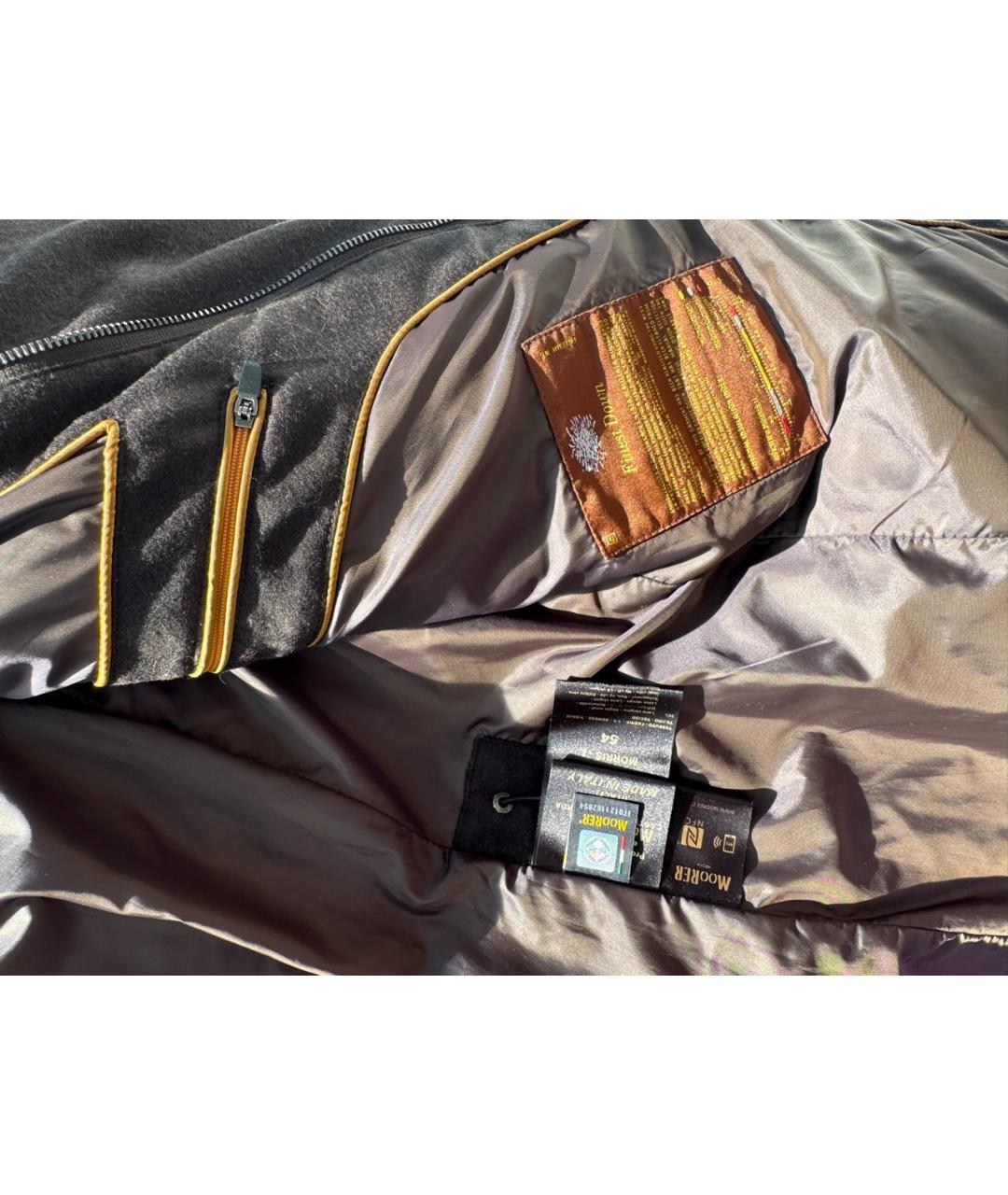 MOORER Коричневая шерстяная куртка, фото 5