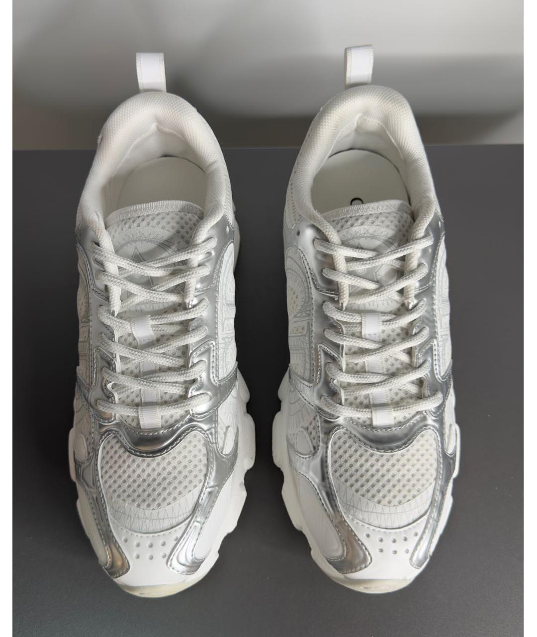 CHRISTIAN DIOR Белые текстильные кроссовки, фото 2