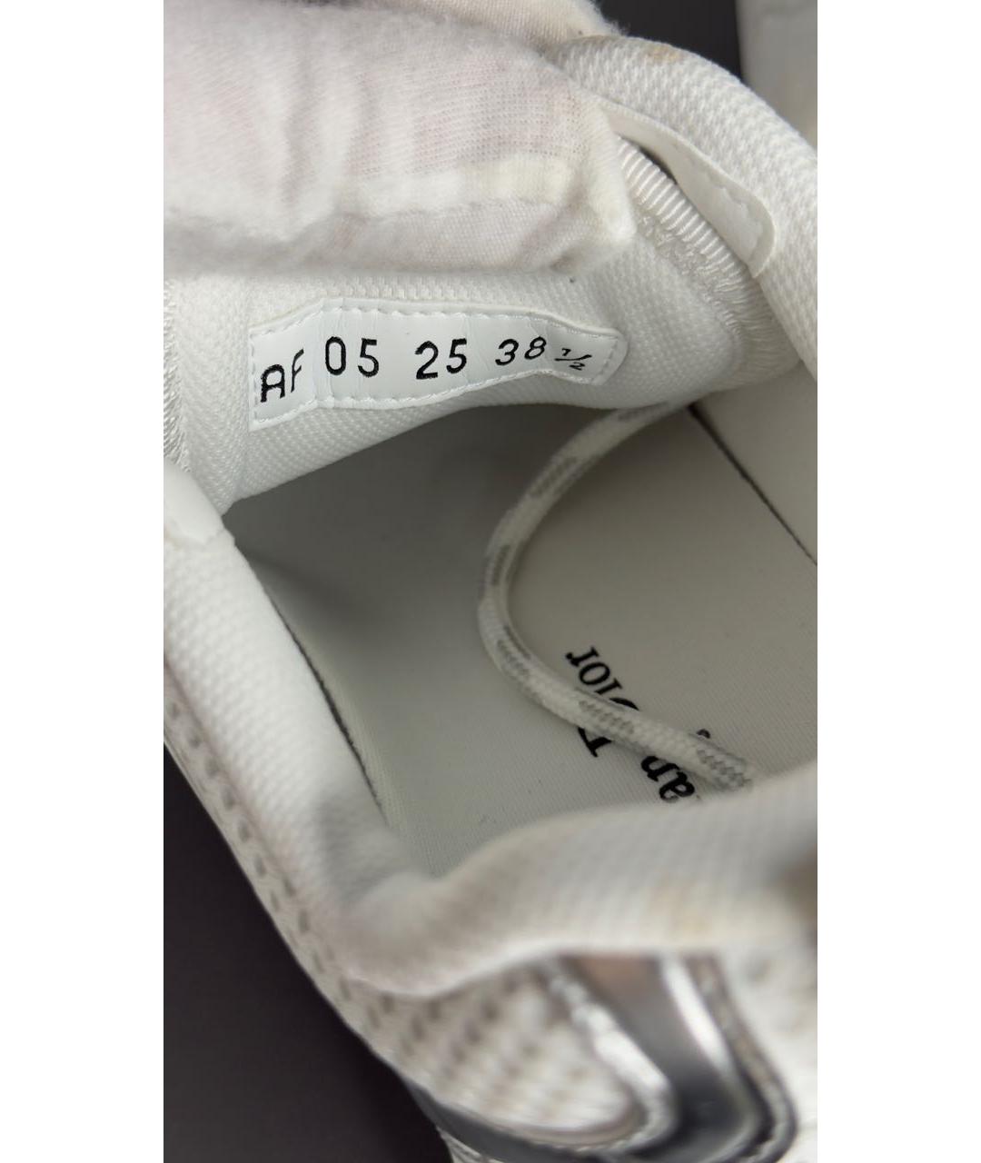 CHRISTIAN DIOR Белые текстильные кроссовки, фото 5