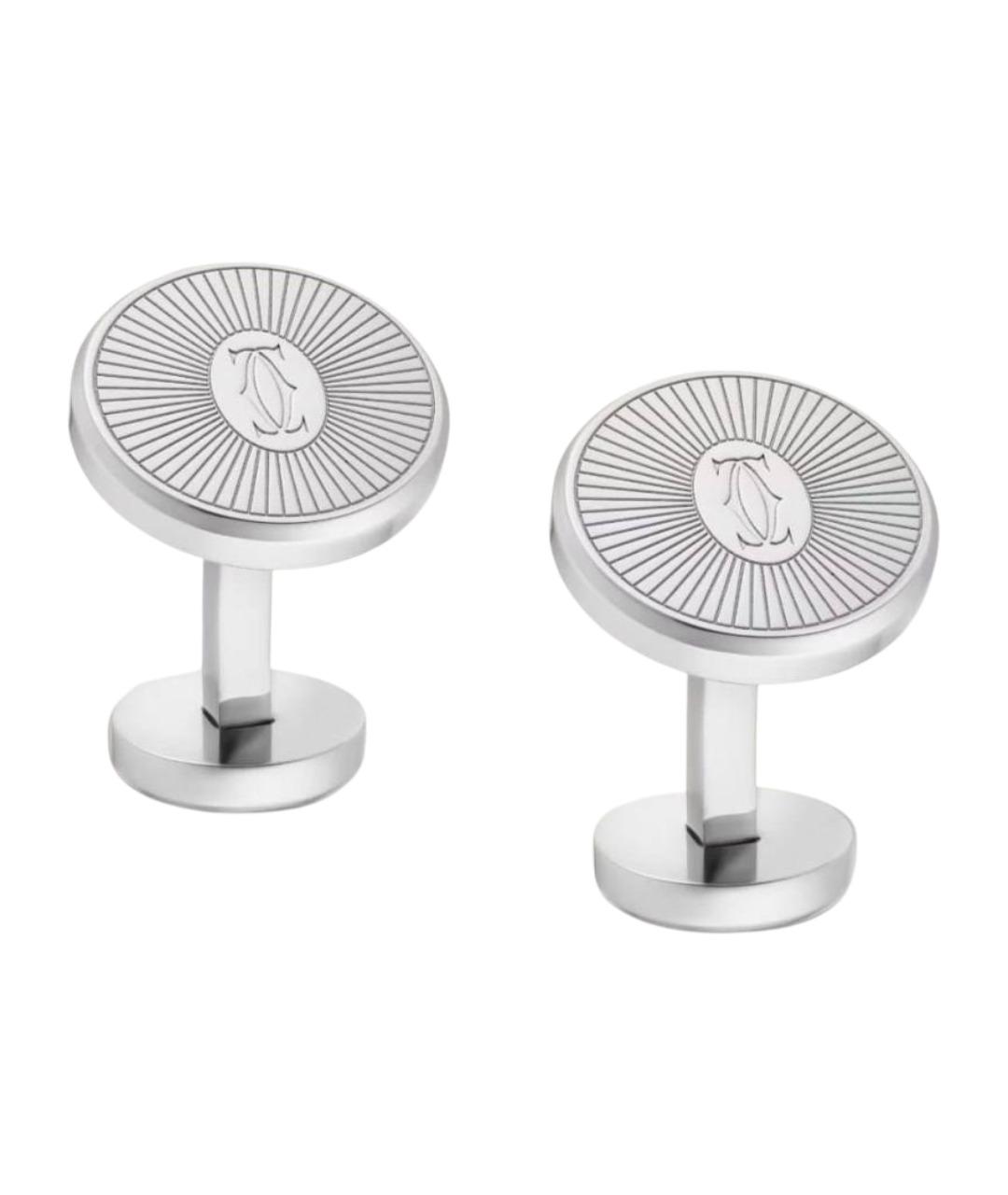 CARTIER Серебряные серебряные запонки, фото 1