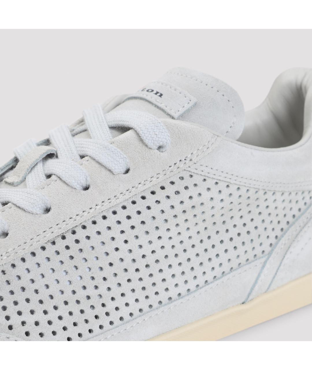 KITON Мульти замшевые низкие кроссовки / кеды, фото 6