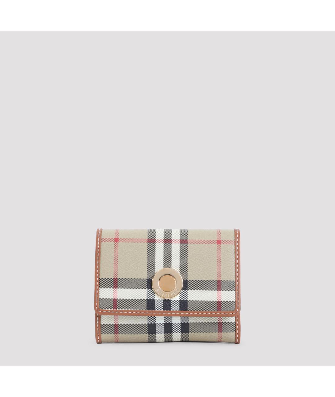 BURBERRY Бежевый кошелек, фото 2