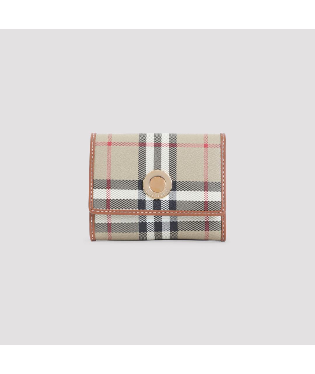 BURBERRY Бежевый кошелек, фото 3