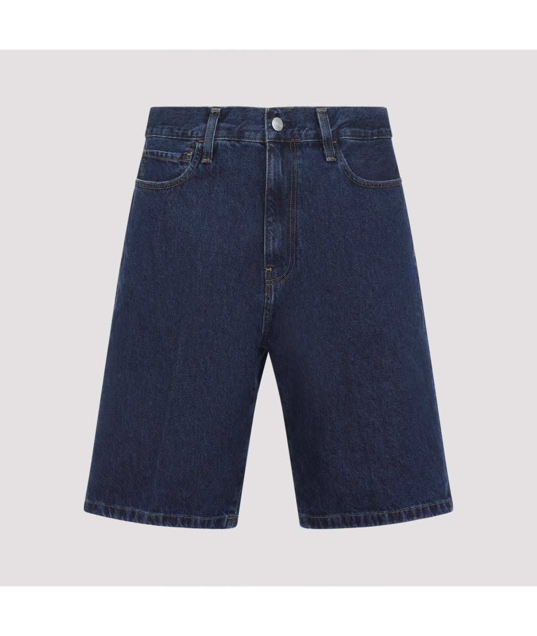 CARHARTT WIP Синие хлопковые шорты, фото 3