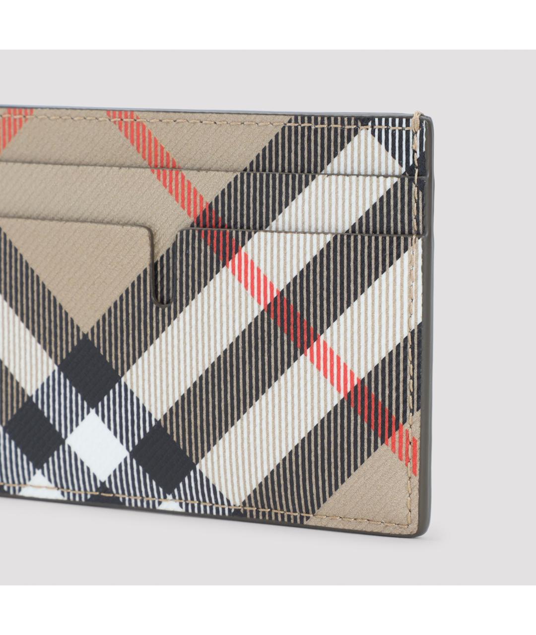 BURBERRY Мульти полиуретановый кардхолдер, фото 3