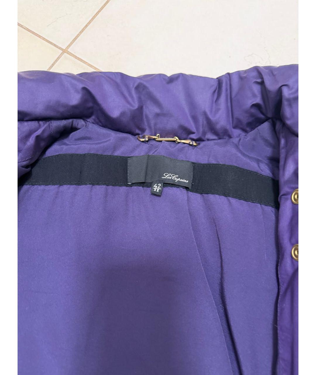 LES COPAINS Фиолетовая куртка, фото 3