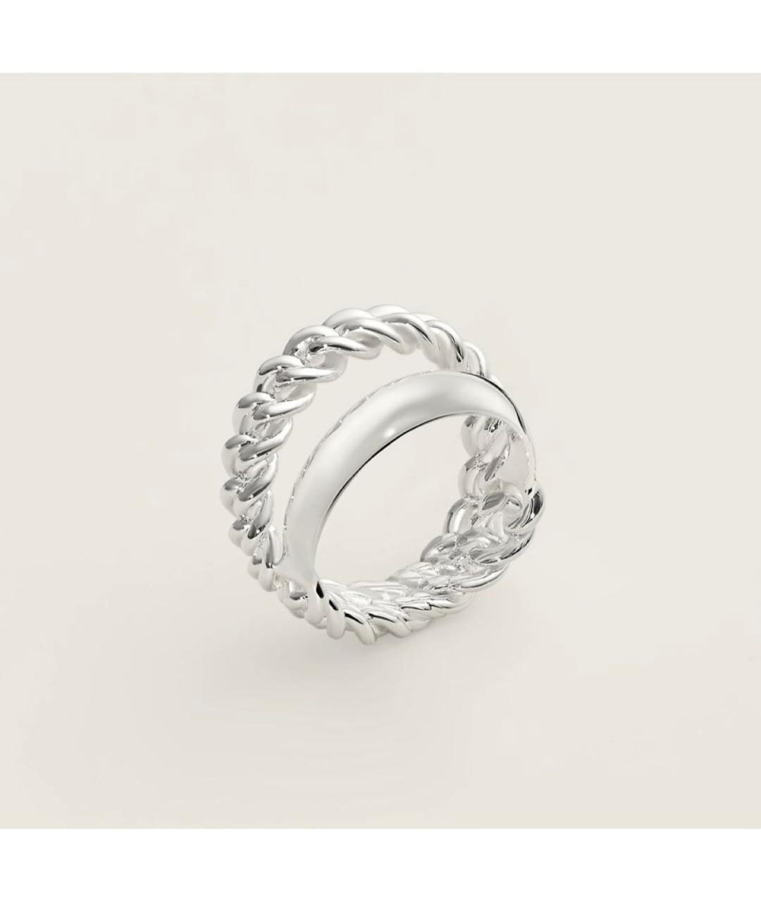 HERMES Серебряное серебряное кольцо, фото 6
