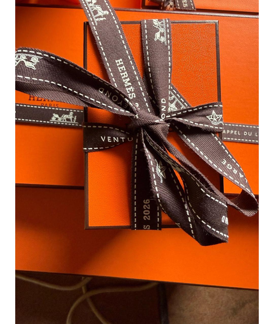 HERMES Серебряное серебряное кольцо, фото 5