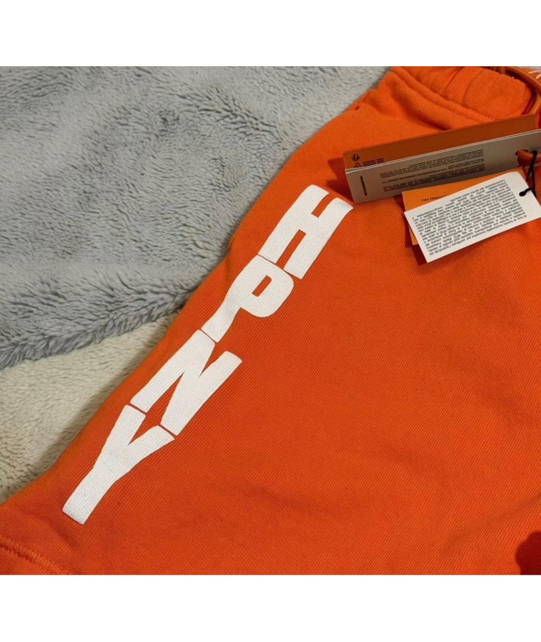 HERON PRESTON Оранжевое хлопковые шорты, фото 4