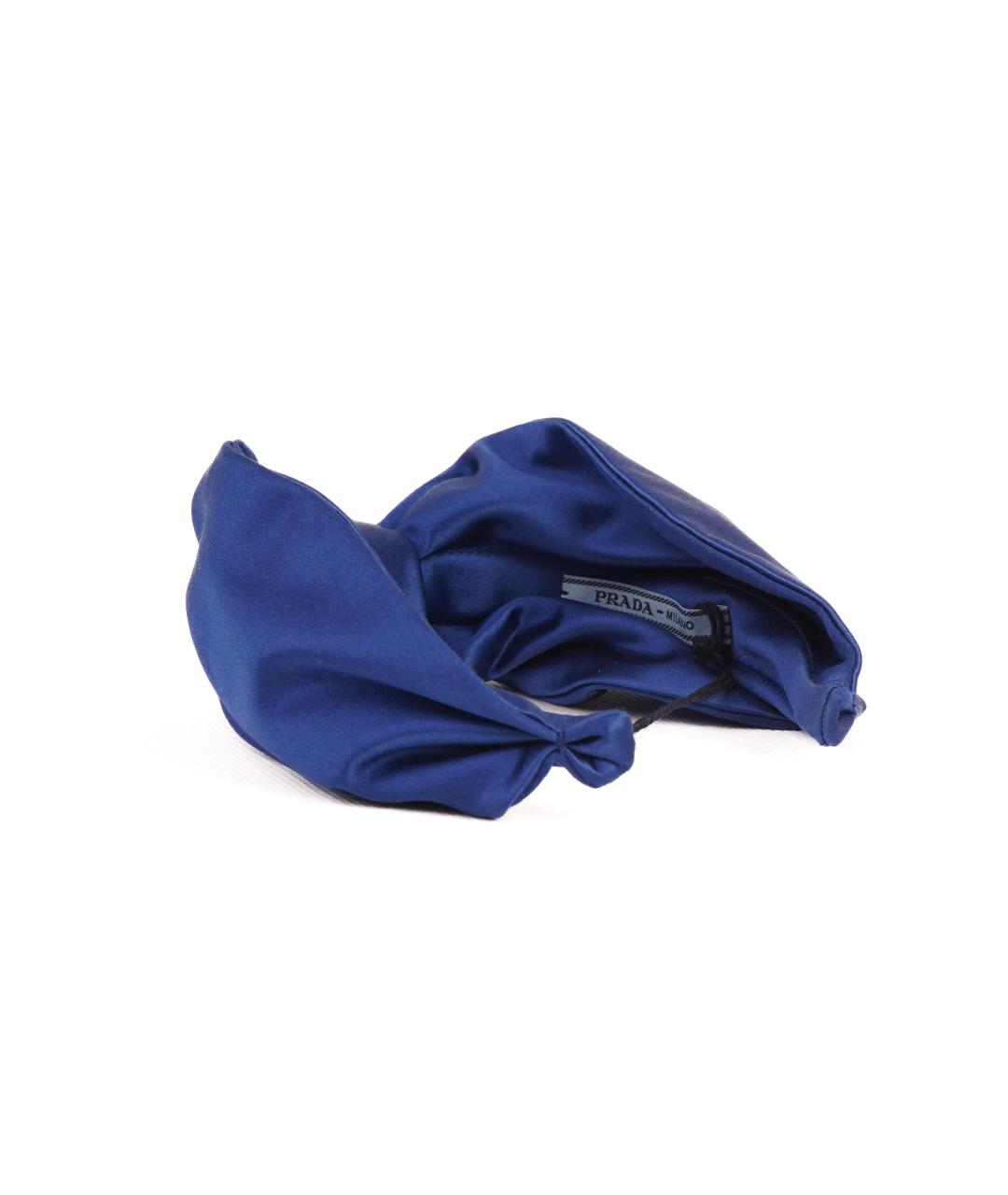 PRADA Синий ободок, фото 4